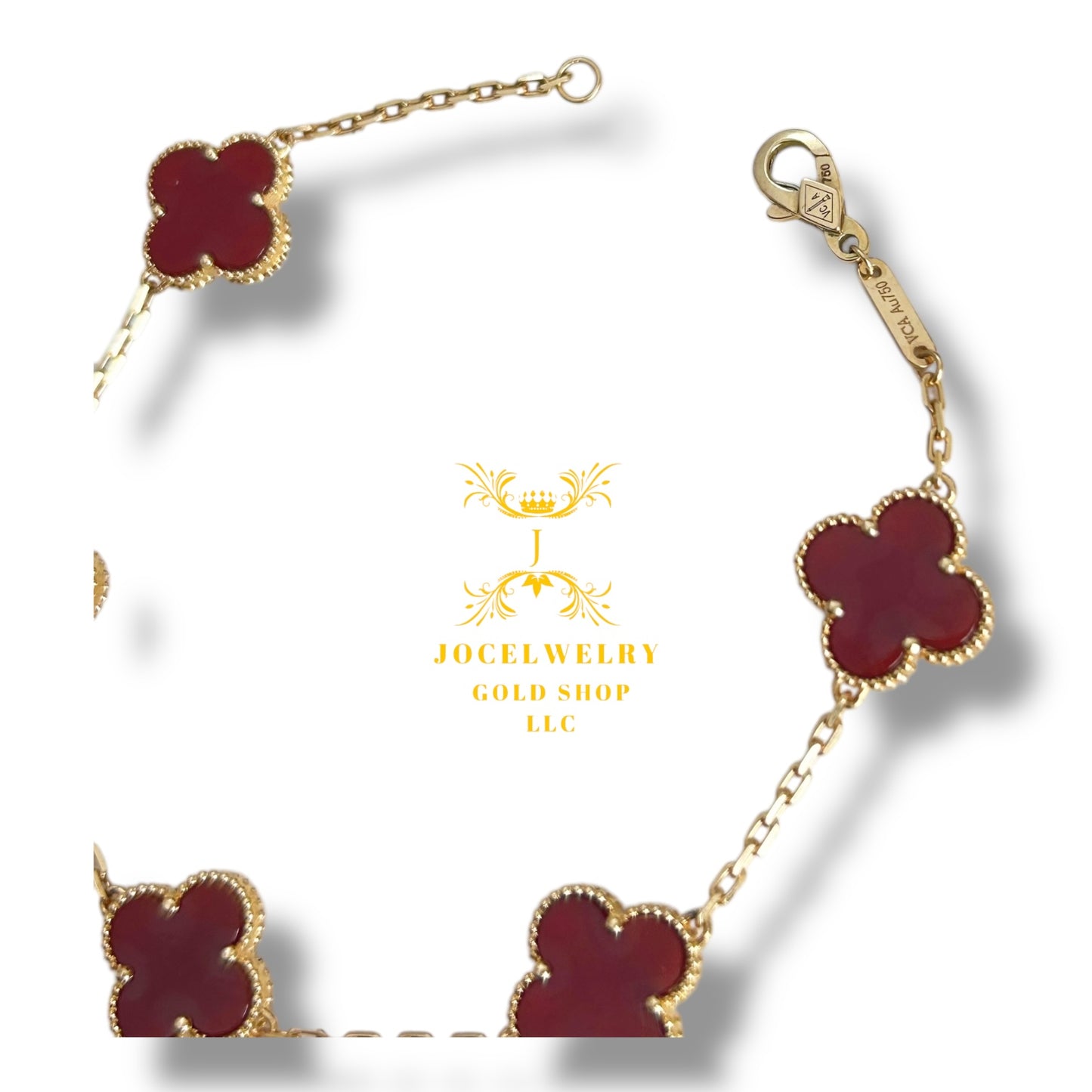 Clover bracelet 7 inches (12mm)